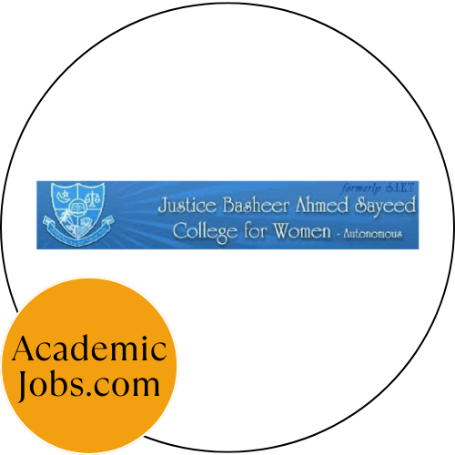 Justice Basheer Ahmed Sayeed College for Women, Chennai logo